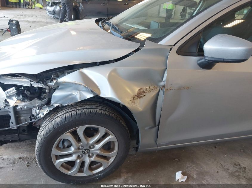 2018 Toyota Yaris Ia VIN: 3MYDLBYV6JY331355 Lot: 43217653