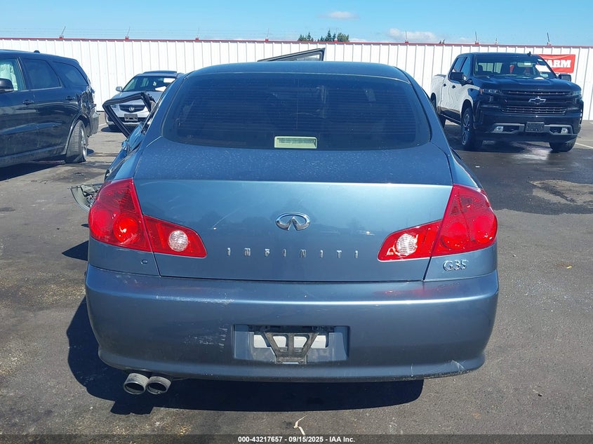 2005 Infiniti G35 VIN: JNKCV51E45M201274 Lot: 43217657