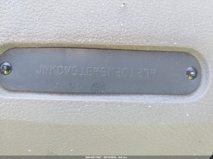 2005 Infiniti G35 VIN: JNKCV51E45M201274 Lot: 43217657