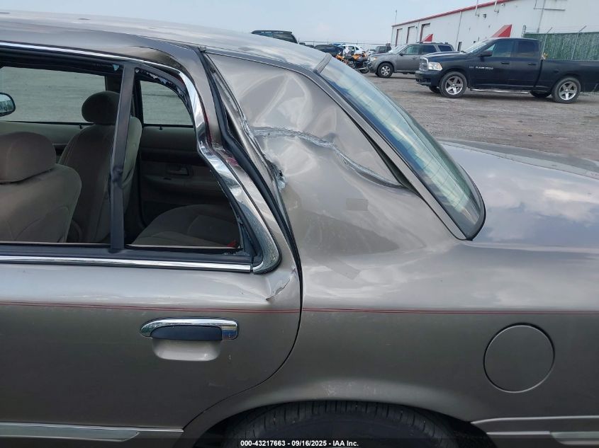 2001 Mercury Grand Marquis Ls VIN: 2MEFM75W51X677034 Lot: 43217663