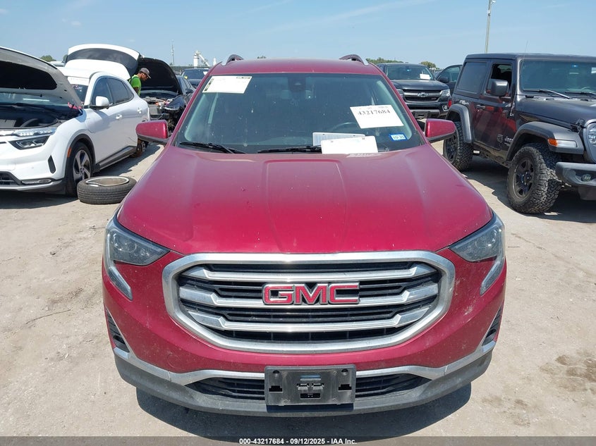 2018 GMC Terrain Slt VIN: 3GKALPEXXJL373033 Lot: 43217684