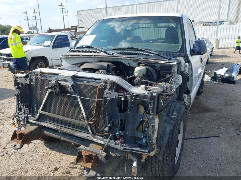 2006 GMC Sierra 1500 Work Truck VIN: 3GTEC14V56G248953 Lot: 43217689