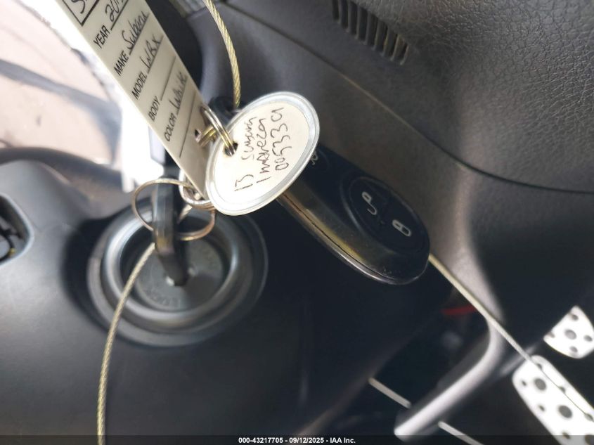 2013 Subaru Impreza Wrx VIN: JF1GV7E66DG005339 Lot: 43217705