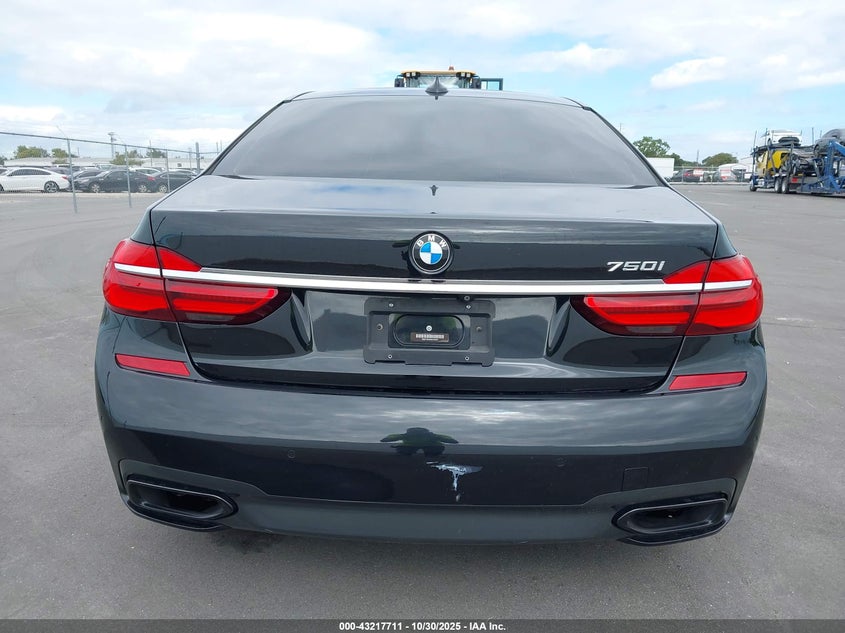 WBA7F0C56GGL99287 | 2016 BMW 750I