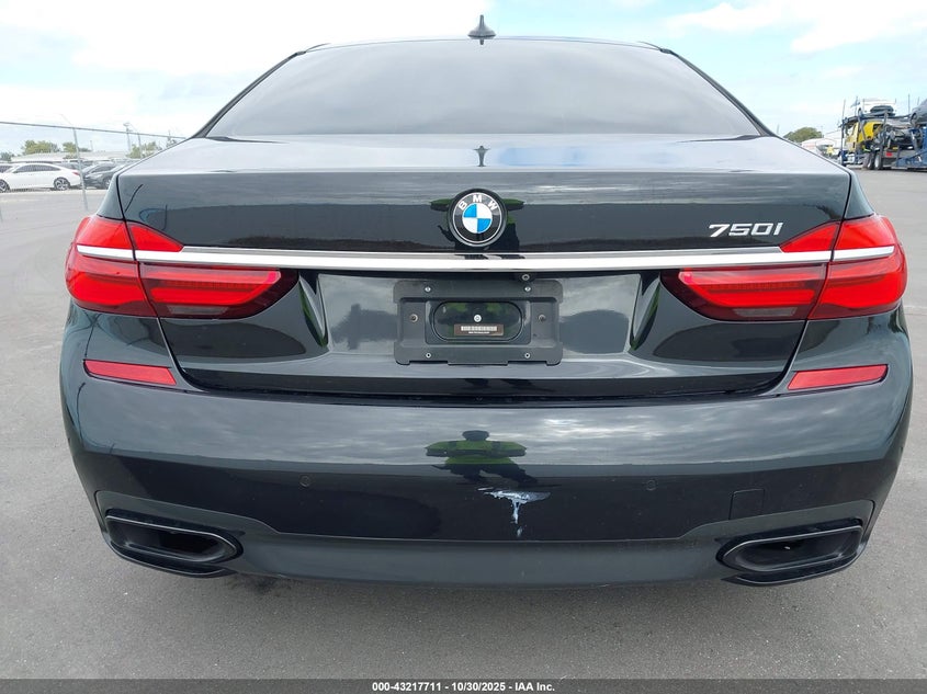 WBA7F0C56GGL99287 | 2016 BMW 750I