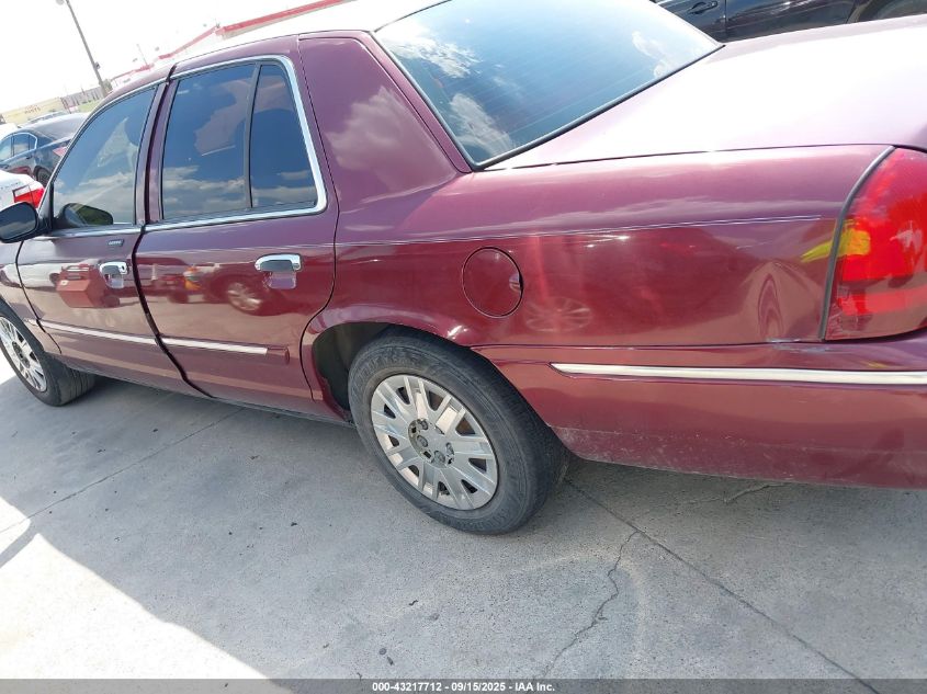 2007 Mercury Grand Marquis Gs VIN: 2MEFM74V87X633482 Lot: 43217712