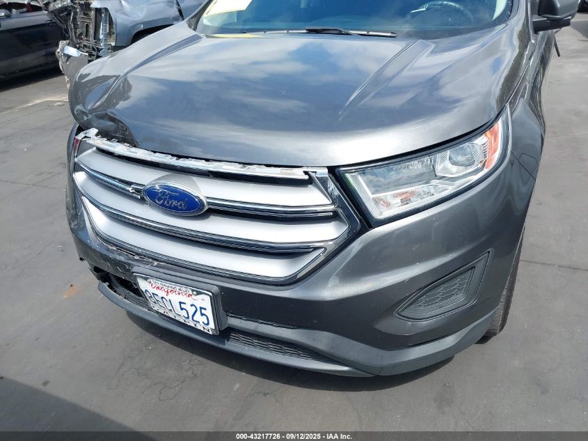 2018 Ford Edge Se VIN: 2FMPK3G96JBB63519 Lot: 43217726