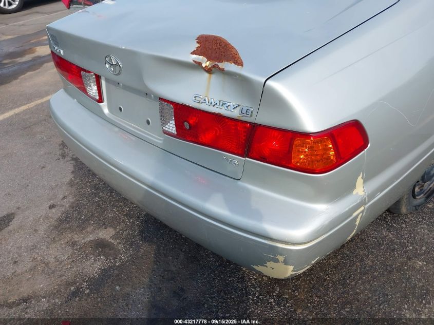 2000 Toyota Camry Le V6 VIN: 4T1BF22K1YU100576 Lot: 43217778