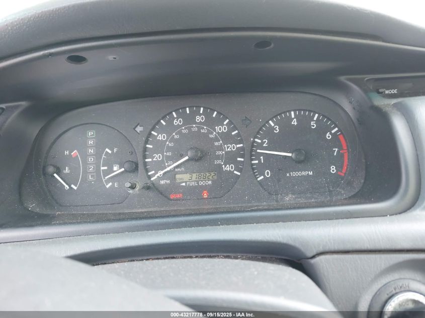 2000 Toyota Camry Le V6 VIN: 4T1BF22K1YU100576 Lot: 43217778