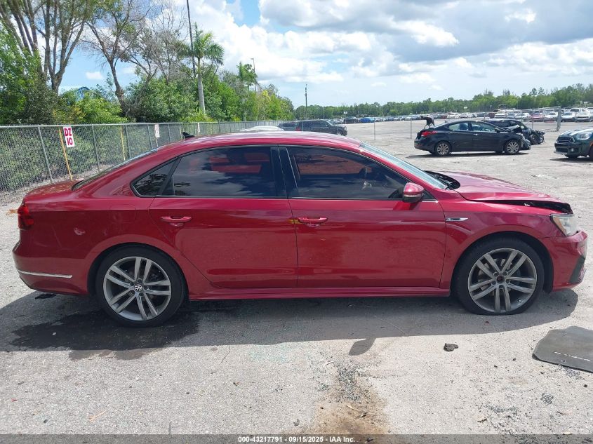 2018 Volkswagen Passat 2.0T R-Line/2.0T S VIN: 1VWAA7A33JC039861 Lot: 43217791