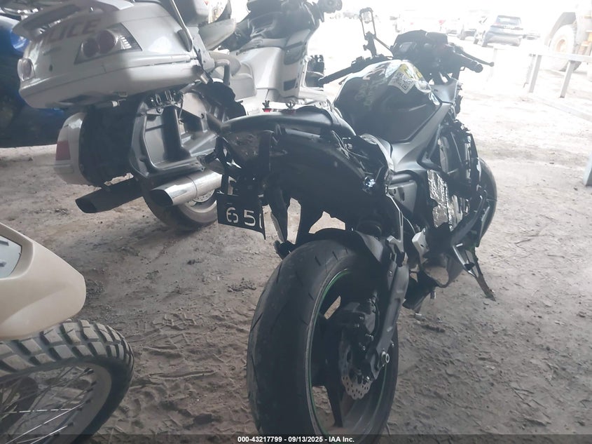 2025 Kawasaki Ex650 R VIN: ML5EXER16SDAF4112 Lot: 43217799