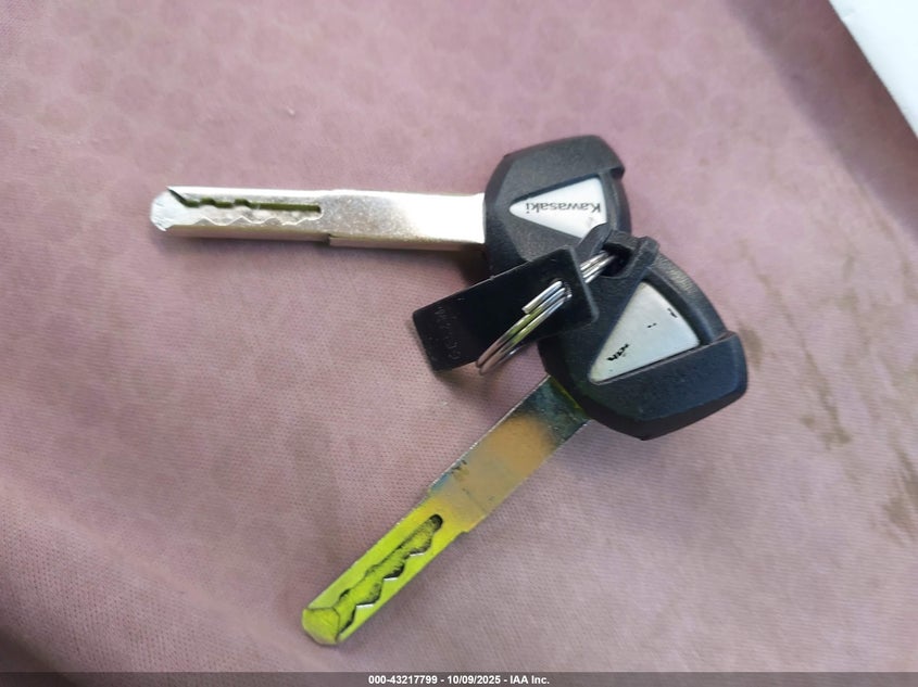 2025 Kawasaki Ex650 R VIN: ML5EXER16SDAF4112 Lot: 43217799