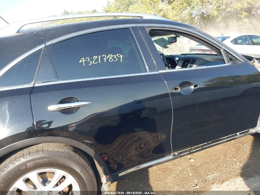 2013 Infiniti Fx37 VIN: JN8CS1MW7DM171987 Lot: 43217839