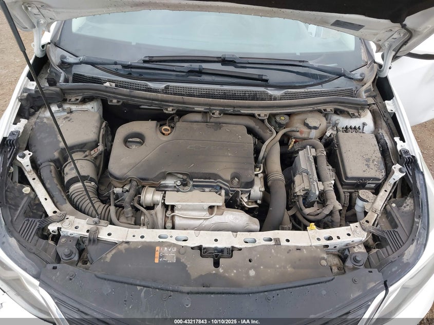 2017 Chevrolet Cruze Lt Auto VIN: 3G1BE5SM8HS570400 Lot: 43217843