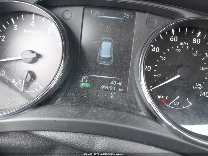 2017 Nissan Rogue S VIN: 5N1AT2MV1HC892598 Lot: 43217871