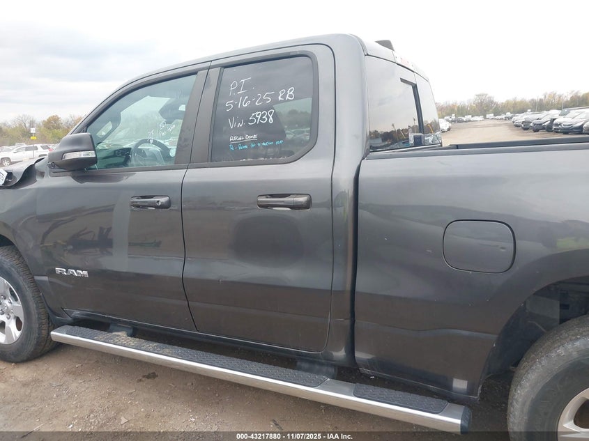 2022 Ram 1500 Big Horn 4X4 6'4 Box VIN: 1C6SRFBT8NN475938 Lot: 43217880