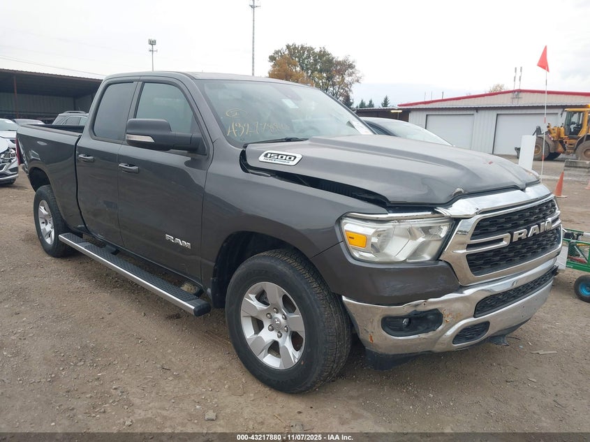 2022 RAM 1500 BIG HORN  4X4 6'4 BOX - 1C6SRFBT8NN475938