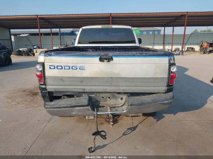 2002 Dodge Ram 2500 St VIN: 3B7KF23632M213494 Lot: 43217881