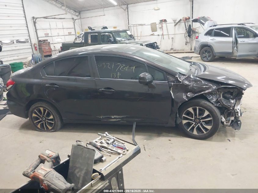 2013 Honda Civic Ex VIN: 19XFB2F80DE050990 Lot: 43217889