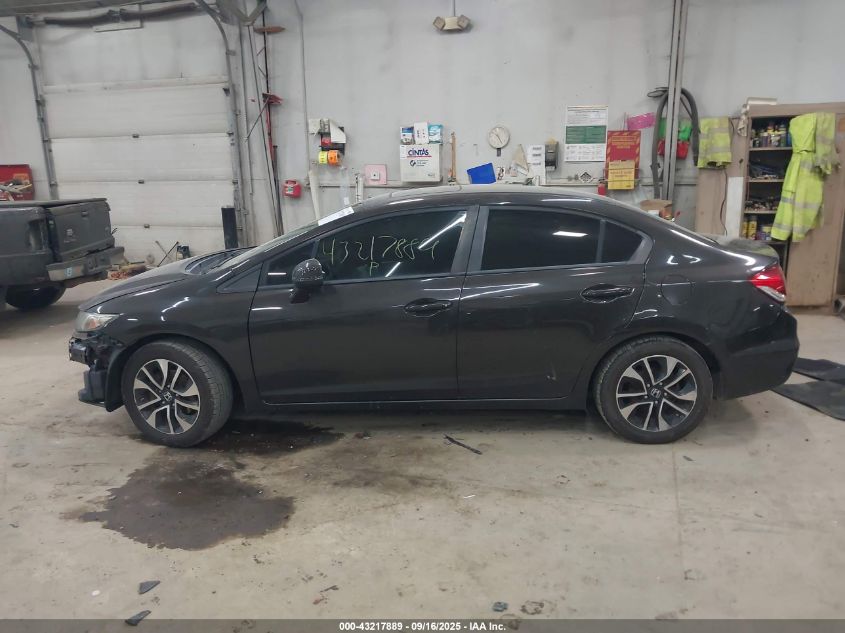 2013 Honda Civic Ex VIN: 19XFB2F80DE050990 Lot: 43217889