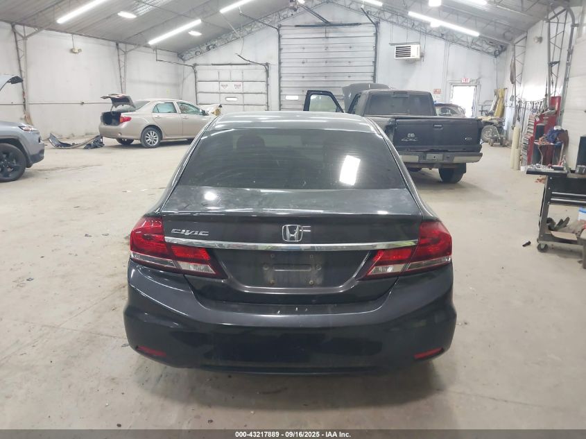 2013 Honda Civic Ex VIN: 19XFB2F80DE050990 Lot: 43217889