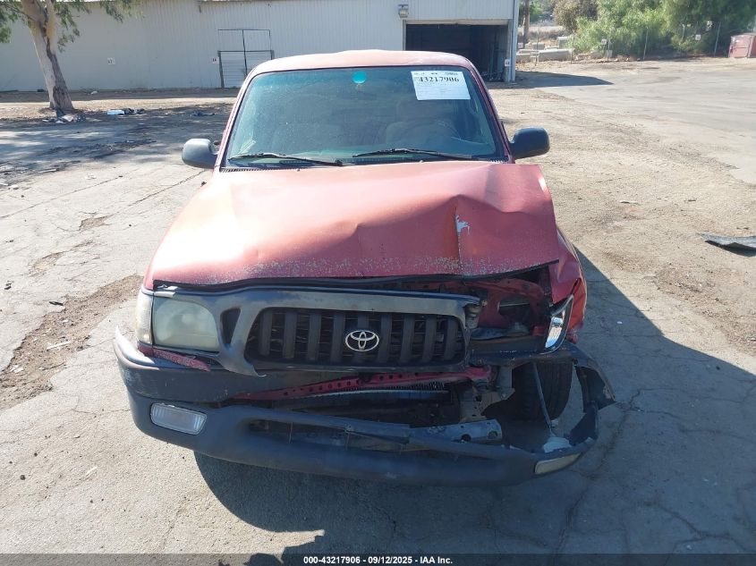 2004 Toyota Tacoma VIN: 5TENL42N24Z378260 Lot: 43217906