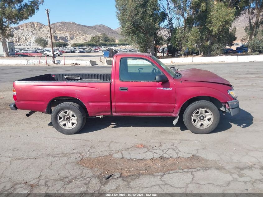 2004 Toyota Tacoma VIN: 5TENL42N24Z378260 Lot: 43217906