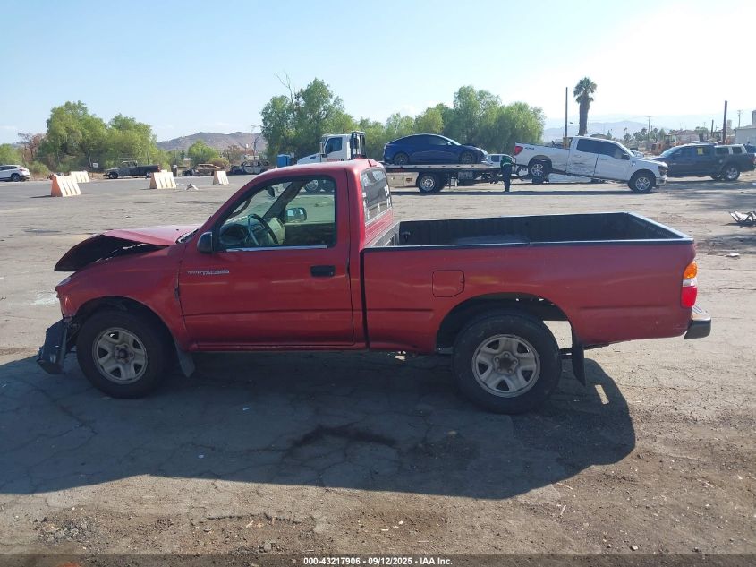 2004 Toyota Tacoma VIN: 5TENL42N24Z378260 Lot: 43217906
