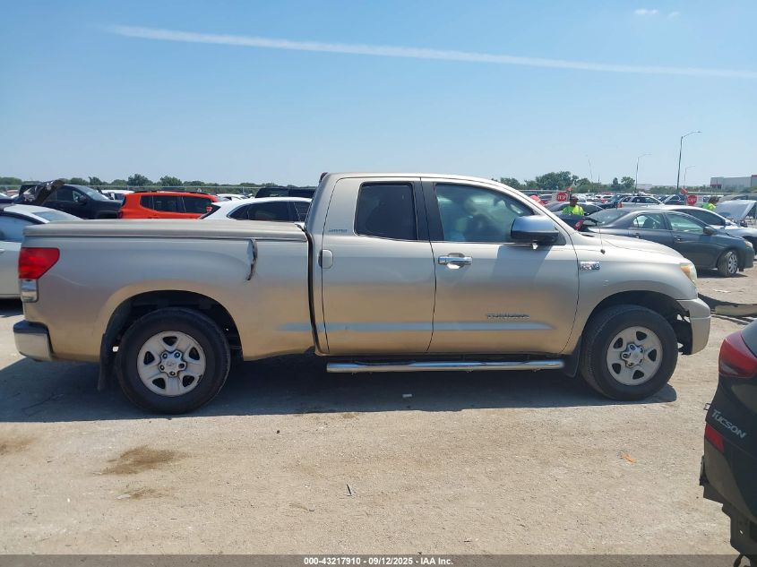 2007 Toyota Tundra Limited 5.7L V8 VIN: 5TFRV58147X010082 Lot: 43217910