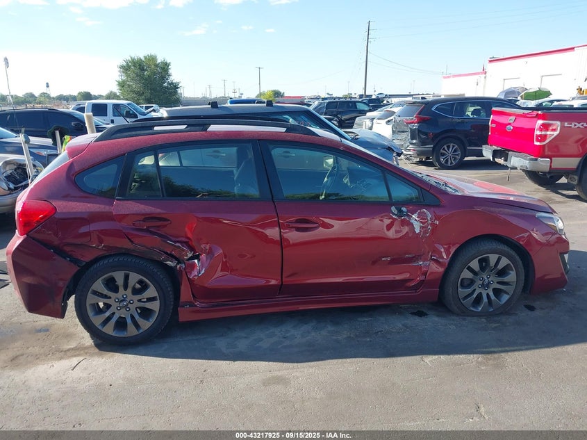 2015 SUBARU IMPREZA 2.0I SPORT LIMITED JF1GPAZ68FH296036