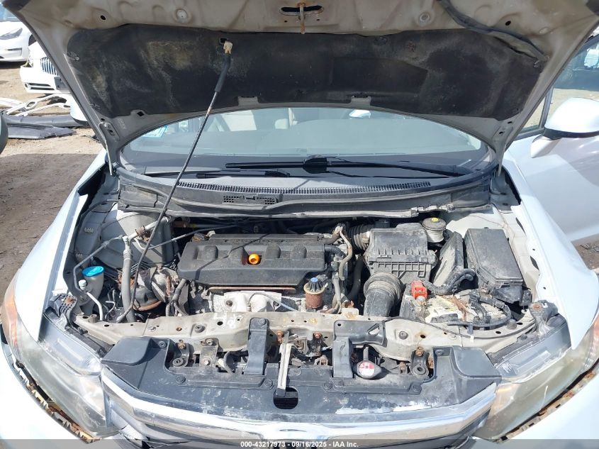 2012 Honda Civic Ex VIN: 2HGFB2F85CH533542 Lot: 43217973