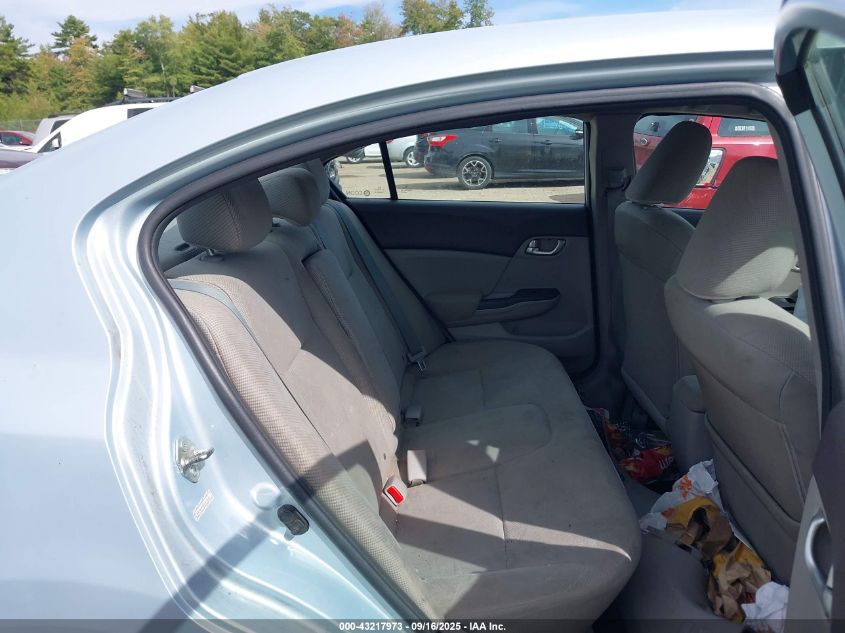 2012 Honda Civic Ex VIN: 2HGFB2F85CH533542 Lot: 43217973