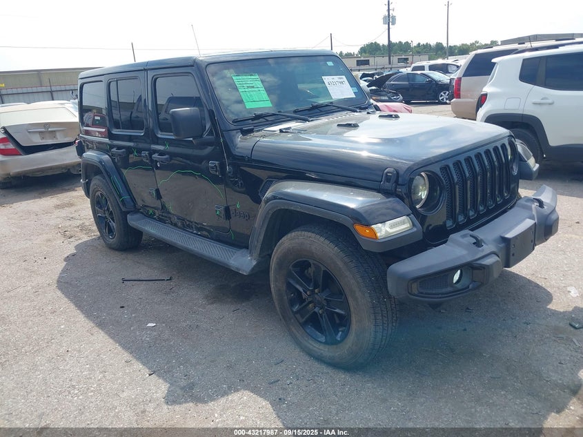 2020 JEEP WRANGLER UNLIMITED SAHARA ALTITUDE 4X4 - 1C4HJXEG9LW174374
