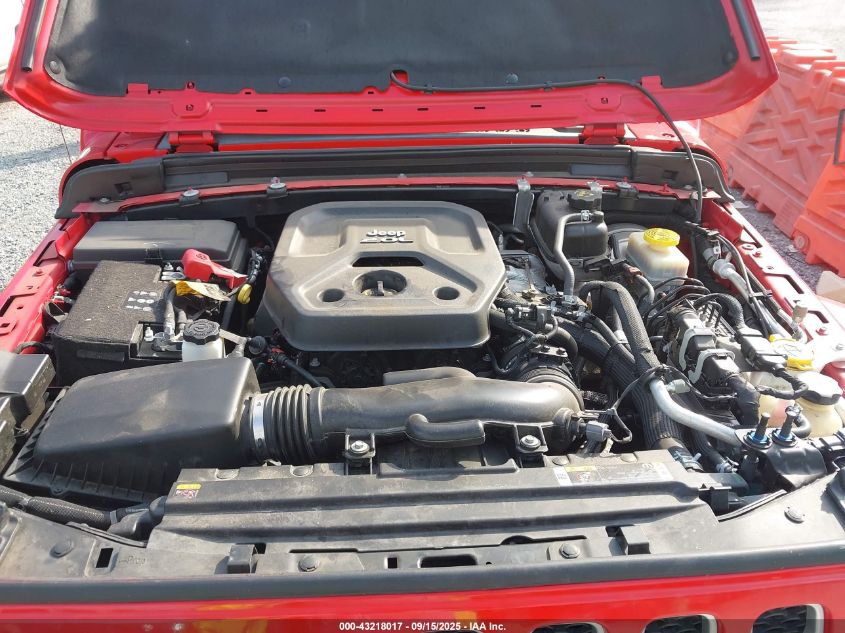 2021 Jeep Wrangler Unlimited Sahara 4X4 VIN: 1C4HJXEN8MW624113 Lot: 43218017