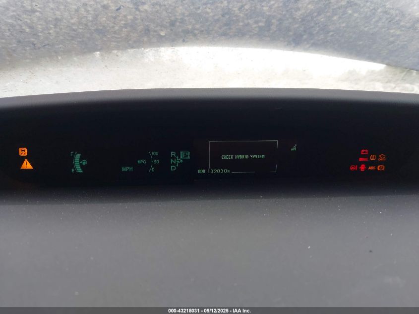 2010 Toyota Prius Ii VIN: JTDKN3DU5A0207851 Lot: 43218031