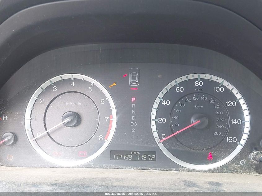 2010 Honda Accord 2.4 Lx VIN: 1HGCP2F35AA007383 Lot: 43218065