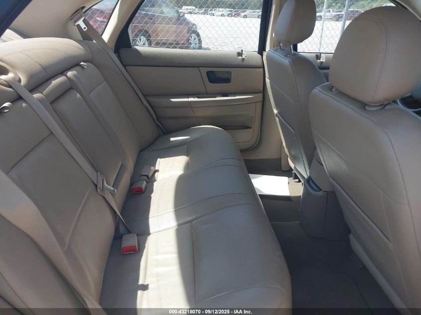 2007 Ford Taurus Sel VIN: 1FAFP56U67A140593 Lot: 43218070