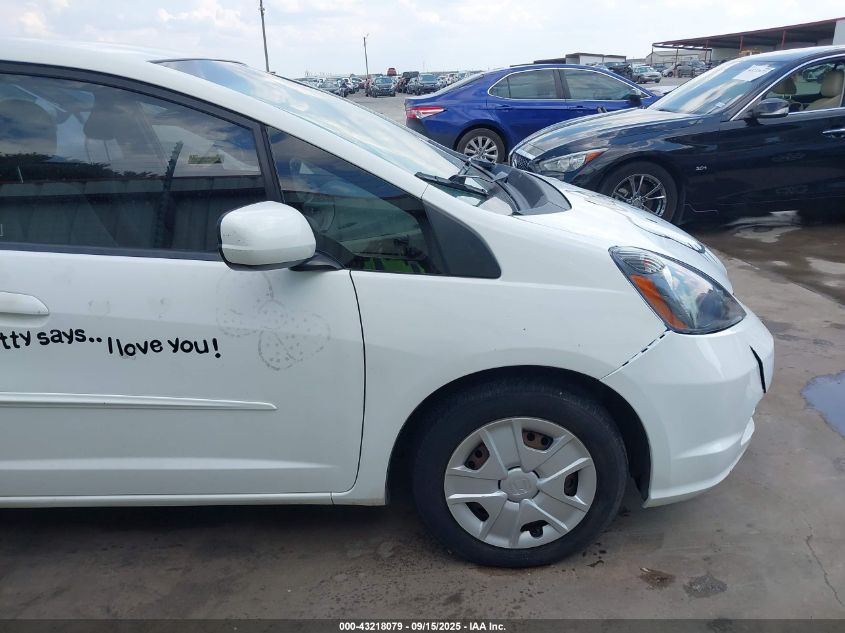 2013 Honda Fit VIN: JHMGE8H35DC063580 Lot: 43218079
