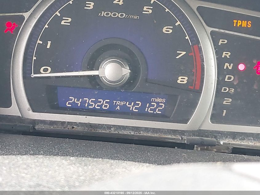 2009 Honda Civic Lx VIN: 2HGFA16559H543905 Lot: 43218165