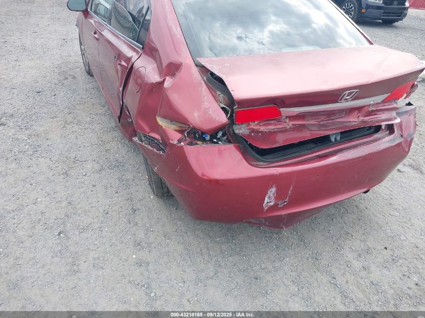 2009 Honda Civic Lx VIN: 2HGFA16559H543905 Lot: 43218165