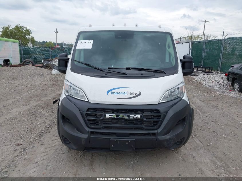 2025 Ram Promaster 1500 Tradesman Low Roof 118 Wb W/Pass Seat VIN: 3C6LRVNG5SE505961 Lot: 43218194