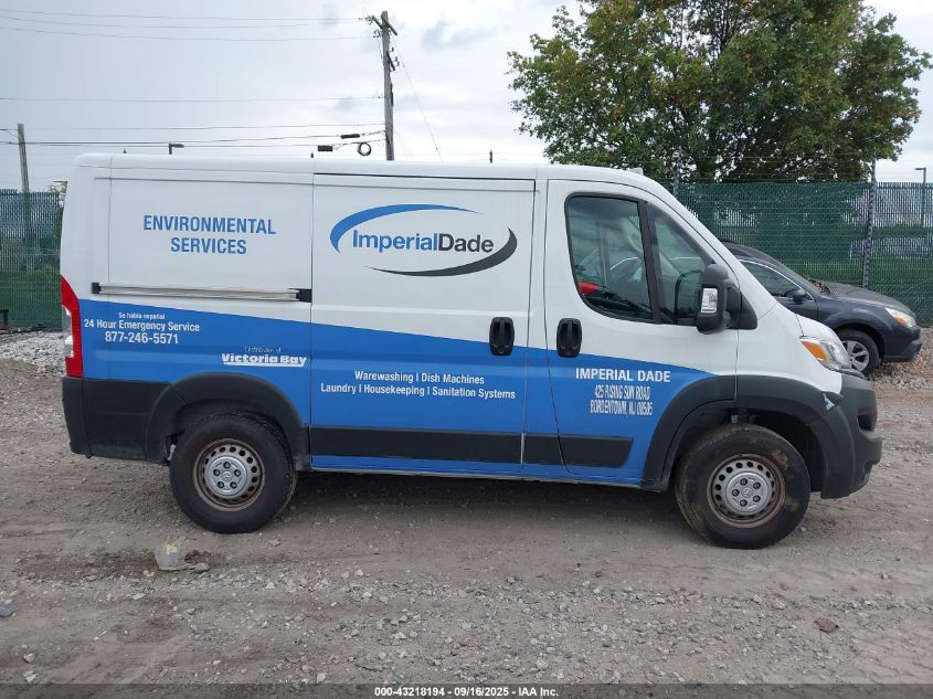 2025 Ram Promaster 1500 Tradesman Low Roof 118 Wb W/Pass Seat VIN: 3C6LRVNG5SE505961 Lot: 43218194