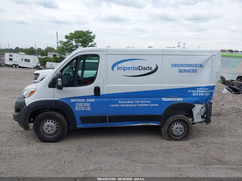 2025 Ram Promaster 1500 Tradesman Low Roof 118 Wb W/Pass Seat VIN: 3C6LRVNG5SE505961 Lot: 43218194