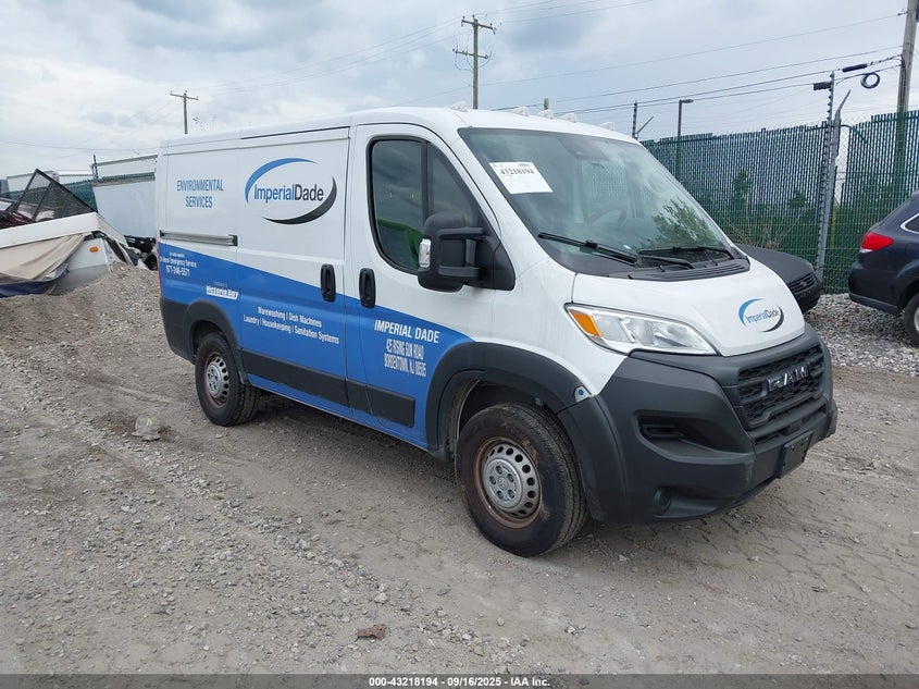 2025 RAM PROMASTER 1500 TRADESMAN LOW ROOF 118 WB W/PASS SEAT - 3C6LRVNG5SE505961
