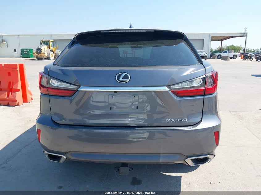 2016 LEXUS RX 350 - 2T2ZZMCAXGC004187