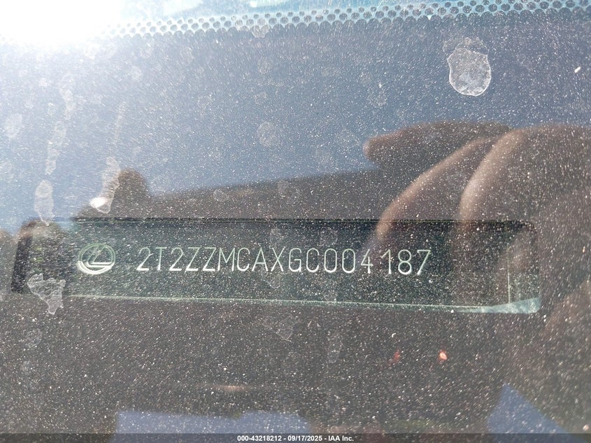 2016 LEXUS RX 350 - 2T2ZZMCAXGC004187