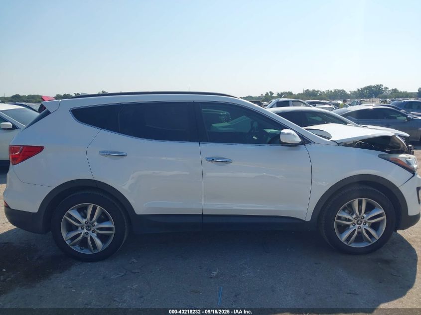 2014 Hyundai Santa Fe Sport 2.0L Turbo VIN: 5XYZU3LA7EG183450 Lot: 43218232