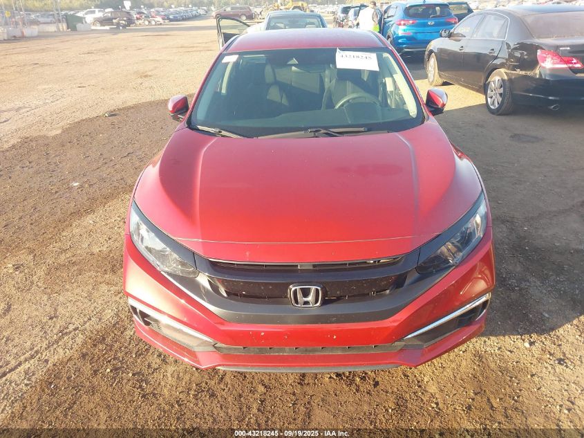 2020 Honda Civic Lx VIN: 2HGFC2F63LH543370 Lot: 43218245