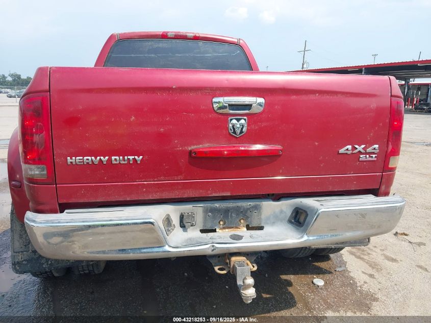 2006 Dodge Ram 3500 Slt VIN: 3D7MX49C36G225041 Lot: 43218253