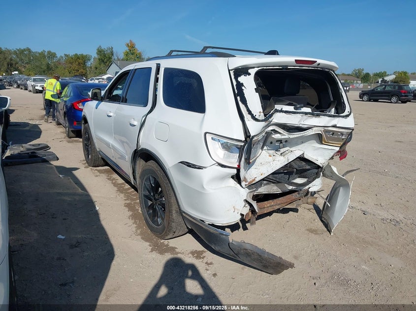 Vin: 1c4rdjdg2ec314697, lot: 43712749, dodge durango limited 20143